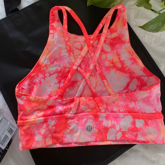 Lululemon Energy Bra High Neck Longline Shibori - Picture 2 of 7